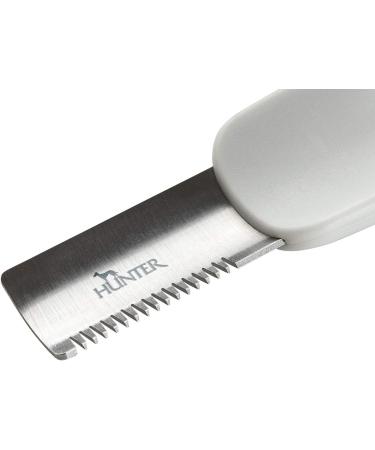 HUNTER SPA Curved Trimming Knife for Dogs - 15.5 x 3 cm Single-Sided International Shipping Available - Buy Online on SooperMarket.com