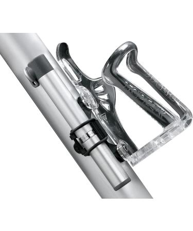 Topeak Micro Rocket AL MasterBlaster Aluminum Bike Pump - Silver | 16 x 2.4 x 2.1 cm dimensions - Buy Online on SooperMarket.com