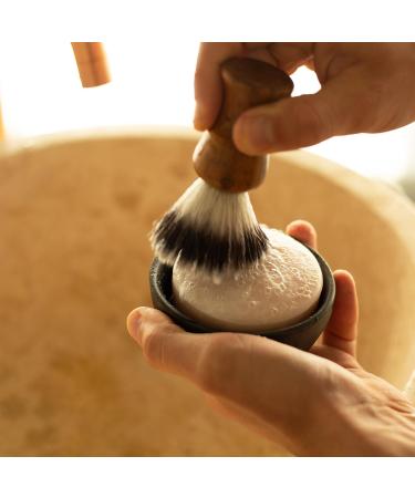 Panier des Sens Shaving Set Bowl & Beard Soap Gift Set for Men | Woody Fragrance - International Shipping Available - Buy Online on SooperMarket.com
