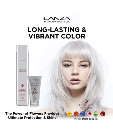 L'ANZA Healing ColorCare Silver Brightening Conditioner - 8.5 Fl Oz - For Silver, Gray, White, Blonde Hair - Controls Warm Tones - Boosts Shine and Brightness - Buy Online on SooperMarket.com