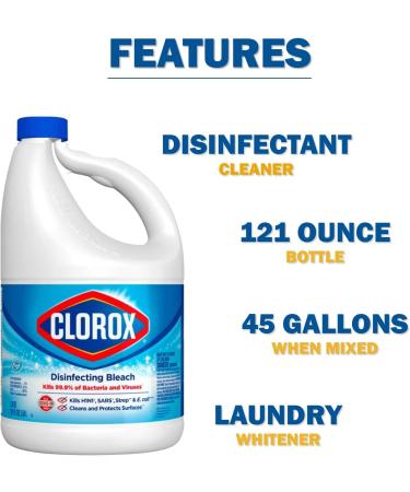 Buy Towel + Disinfecting Bleach 121oz | Effective Cleaner & Bulk Refill for Laundry Floors & Bathrooms - International Shipping Available - Buy Online on SooperMarket.com