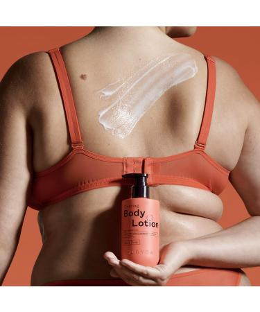 Frank Body Clearing Body Lotion | Vegan Cruelty-Free & Fast-Absorbing Gel-Lotion with Niacinamide | Mandarin & Cedarwood Scent | 250ml/8.45 fl oz - Buy Online on SooperMarket.com