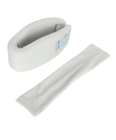 Neck Brace for Pain Relief | Breathable Gray Neck Support for Women | Stable Support for Reading - Buy Online on SooperMarket.com
