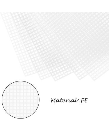 10PCS Mesh Plastic Canvas Sheets for Embroidery Crafting - 21x13.1 Inch - Acrylic Yarn and Knit Projects - Buy Online on SooperMarket.com