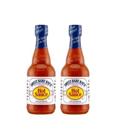 Sweet Baby Ray's Gourmet Sauces , Hot Sauce 12 Fl Oz (12 Fl Oz (Pack of 2))