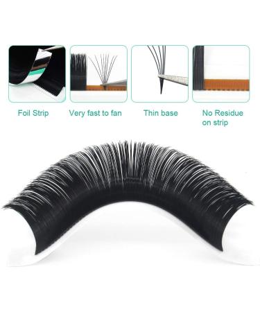 Easy Fan DD-0.03-8-15 Eyelash Extensions | C D Curl Russian Lashes | Self Fanning & Automatic Blooming - Buy Online on SooperMarket.com