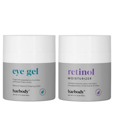 Baebody Eye Gel & Retinol Moisturizer BUNDLE
