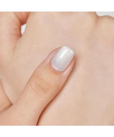 MEMEDA Pearl White Gel Nail Polish - 8ML Glitter Shimmer Gel for DIY & Salon Manicures | Soak Off UV Nail Polish - Buy Online on SooperMarket.com