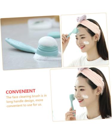 3 Sets Cleansing Brush - Manual Facial Scrub Brush & Silicone Pore Scrubbers for Deep Cleaning | Perfect for All Skin Types - Buy Online on SooperMarket.com
