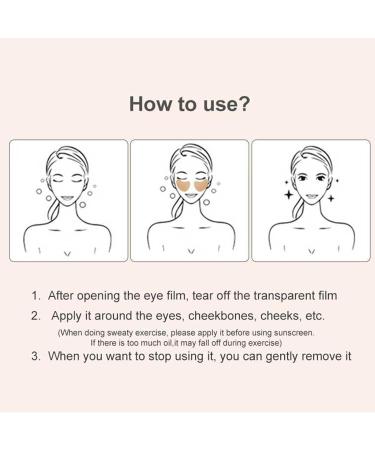 Teksome Sun Protection Face Patch - 5pair Facial Sunscreen Patch Comfortable UV Facial Patches Portable Clear UV Protection Face Patch for Outdoor - Buy Online on SooperMarket.com