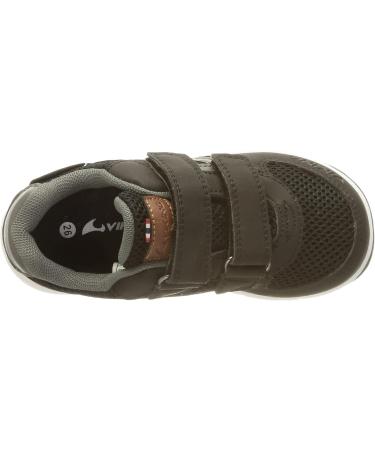 Viking Unisex Kids Hovet WP Walking Shoe 21 EU Black & Grey | Durable Footwear for Active Children - Buy Online on SooperMarket.com