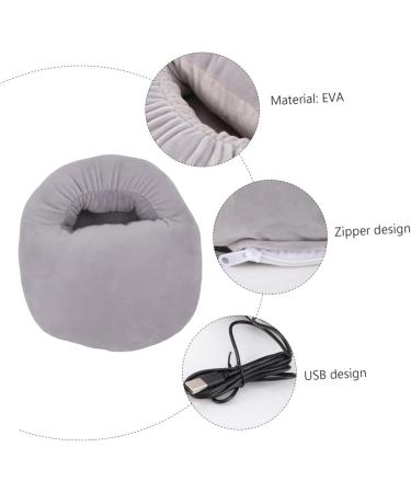 USB Foot Warmers Pack - Heated Shoes & Fluffy Slippers for Cozy Feet | Ideal Ankle Boots | International Shipping - Buy Online on SooperMarket.com