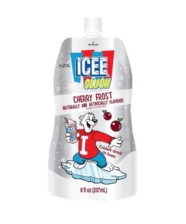 Icee Slush Pouches Case Cherry Frost 24 Count