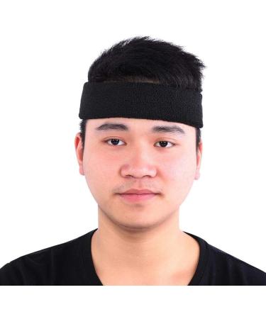 Unisex Elastic Sport Headband - Non-Slip Moisture Wicking Athletic Wear for Yoga Riding & Basketball - International Shipping Available - Buy Online on SooperMarket.com