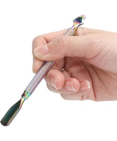 Cuticle Pusher Portable Rust-proof Nail Pusher Eco friendly with Storage Box for Nail Salon - Buy Online on SooperMarket.com