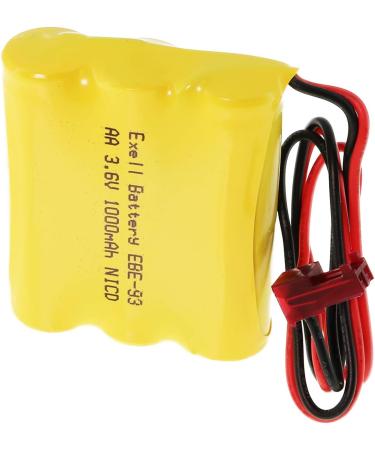3.6V 1000mAh Emergency Lighting Battery - Replaces Jiangmen 026-148 Max Power NNYXSB Sure-Lites Models - International Shipping Available - Buy Online on SooperMarket.com