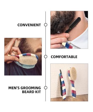 NOLITOY Men's Shaving Kit - Premium Razor Brush & Tools for a Perfect Shave - International Shipping Available - Buy Online on SooperMarket.com