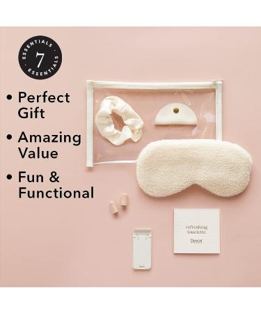 Pinch Provisions Travel Set  Travel Accessories for Long Journeys  Gift for Women  Contains Sleep Mask  Ear Plugs  Phone Stand  Cord Organizer  Silky Hair Scrunchie & More - Buy Online on SooperMarket.com