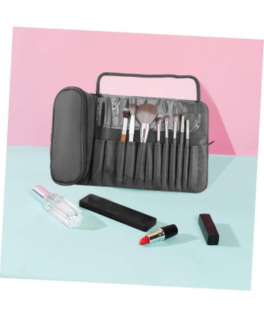 NOLITOY Makeup Brush Bag - Miss Cloth Toolbox in Major Grey (23x10cm) | International Shipping Available - Buy Online on SooperMarket.com