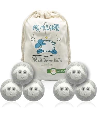 Wool Drying Ball 3 inches XL 100% New Zealand Wool Organic Reusable Natural Fabric Softener Low Allergy Infant Safety - Buy Online on SooperMarket.com