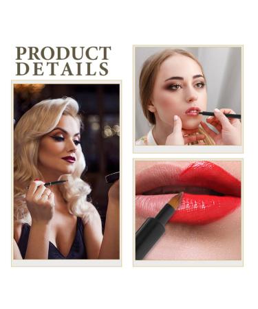 NOLITOY Lip Brushes Set - 2pcs Lipstick & Lip Gloss Applicator Small Concealer & Eyeshadow Makeup Brushes - Perfect for Flawless Makeup Applications - Buy Online on SooperMarket.com