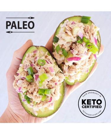 Safe Catch Wild Albacore Tuna Canned - Low Mercury, High Protein, Gluten-Free Keto Food - Non-GMO, Kosher, Paleo-Friendly - Pack of 12, 5oz Each - Buy Online on SooperMarket.com