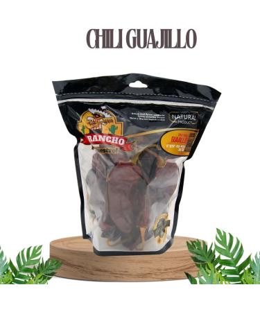 EL RANCHO DRIED CHILI GUAJILLO 185g per Bag 100% Mexican Smoky Flavor ideal for original Mexican meals - Buy Online on SooperMarket.com