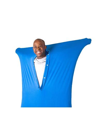 ZYUBOESO Compression Sock with Snug Sensory Sack Body Sock Calming Therapy Blanket Stress Relief Anxiety Autism ADHD ADD Tactile Items for Therapeutic Play (Color : Sky blue Size : XL/X-Large) XL/X-Large Sky Blue