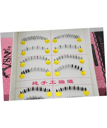 Beavorty 10 Pairs natural eyelashes fake lashes cross eyelashes fake eyelash false eyelash Japanese - Buy Online on SooperMarket.com