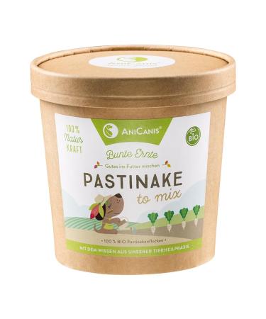 AniCanis organic parsnip flakes for dogs - parsnip vegetable flakes dried - vegetable flakes - flake food feed additive - 200g