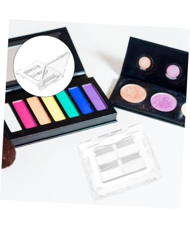 Hemoton 2 Sets Eyeshadow Eye Shadow Empty Blusher Pans Lipstick Cases Blush Palette Lipstick Box Square - Buy Online on SooperMarket.com