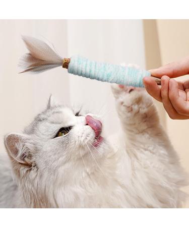 Silvervine Chew Sticks for Kittens - Natural Matatabi Cat Teething Toys for Teeth Cleaning and Stress Relief (10 PCS) - Buy Online on SooperMarket.com