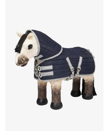 LeMieux Toy Pony Stable-Tek Rug Navy - A Mini Turnout Rug for Your Toy Horse Navy Blue - Buy Online on SooperMarket.com