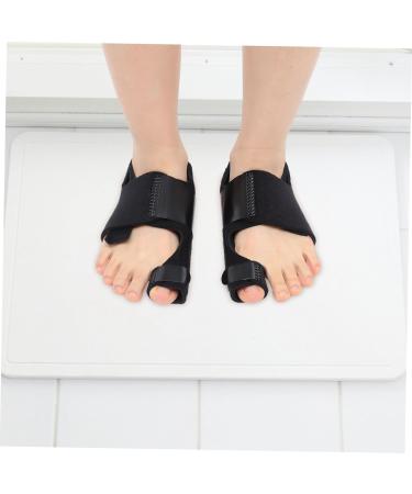 PLAFOPE Hallux Valgus Wrist Thumb Brace - Hammer Toe Straightener & Bunion Separator with Metatarsal Pads - Black - Buy Online on SooperMarket.com