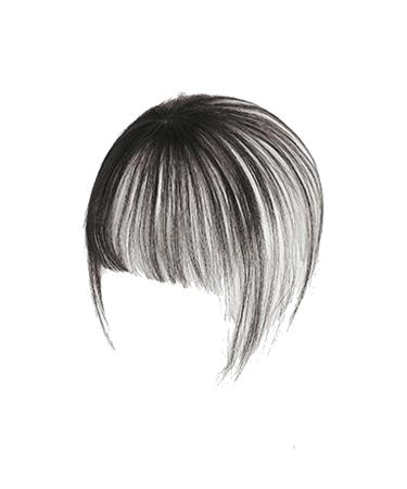 Women 3D Air Bangs Human Hair Clip on Bangs Topper Top Remy Hair Extension Invisible Seamless Thin Neat on The Temples Fringe Striaght One Piece Hairpiece Accessorie/904