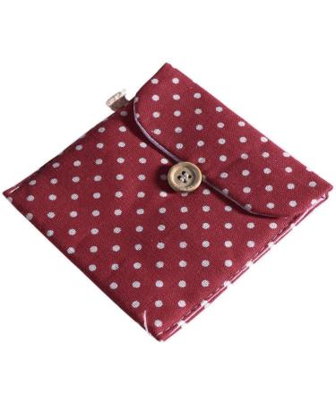 Women's Menstrual Pouch Wallet Organizer - South Korea Miss Plain Secret Purse Storage Bag - Medium Size - Buy Online on SooperMarket.com