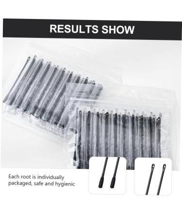 100pcs Double Head Ear Spoon Cotton Swabs - Multifunctional Ear Cleaning Tool - Baby Safe Cotton Buds for Gentle Ear Care - Buy Online on SooperMarket.com