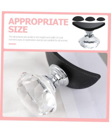 BELLIFFY 1 Set Eye Shadow Stamp Eyes Makeup Tool Eyeliner Stamp Makeup Accessories Eyeshadow Black - Buy Online on SooperMarket.com