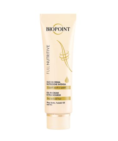 Biopoint Full Nutritive Hair Oil with Intense Nourishment Moisturising and Strengthening Effect Protects Hair Gives Suppleness and Suppleness 150 ml