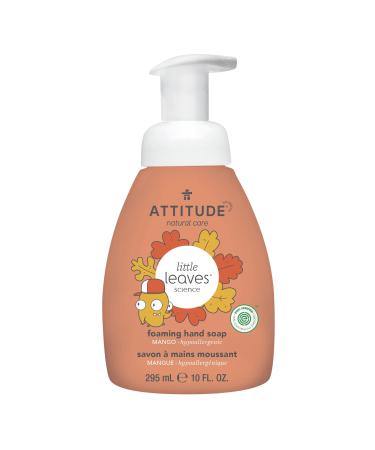 ATTITUDE Little Leaves Science Foaming Hand Soap Mango 10 fl oz (295 ml)