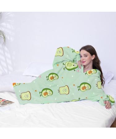 Cozy Oversized Hoodie Ceiling - Avocado Light Green | Perfect Gifts for Women | Warm & Portable Sweatshirt with Bags for Adults - Buy Online on SooperMarket.com