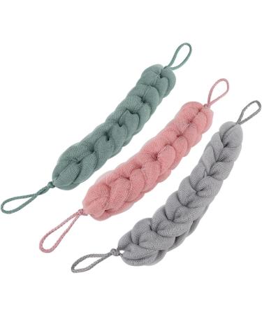 FRCOLOR 6 Pcs Pink Body Wash Green Towel Set - Silicone Dish Sponge, Back Scrubber, Bathing Brush, Loofah, Massage Towel - Miss Spa Towels for Body - Mx2pcs - Buy Online on SooperMarket.com