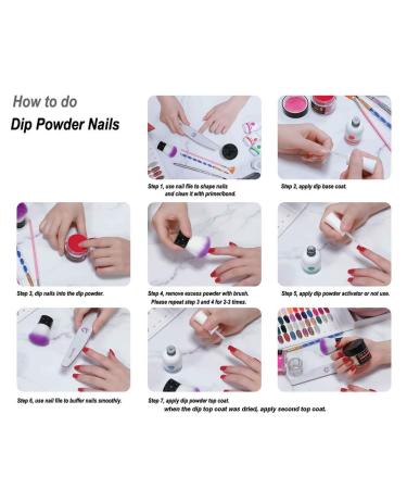I.B.N Pink Dipping Powder (1oz) - Odor-Free, Long-Lasting French Nail Art Starter Powder - No Lamp Needed - Perfect for Manicure Salon & DIY at Home - Buy Online on SooperMarket.com