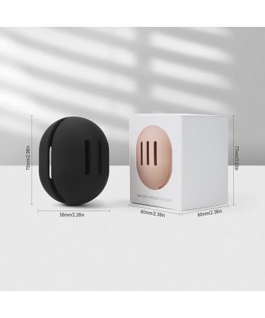 FERYES Makeup Sponge Holder - Eco-Friendly Silicone Case for Beauty Blender - Travel-Friendly and Shatterproof - Black - Buy Online on SooperMarket.com