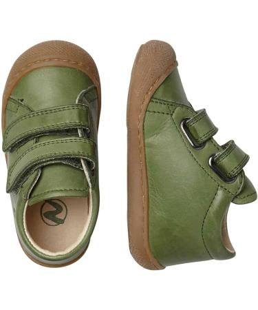 Naturino Cocoon VL Leather First-Steps Shoes, 3 UK - Verde Scuro - Buy Online on SooperMarket.com