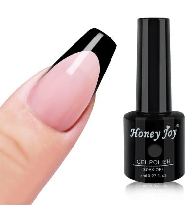 French Silicone Nail Art Stamping Kit with Black Gel Polish - HJ-NAT074-Gel-Black Set - Buy Online on SooperMarket.com