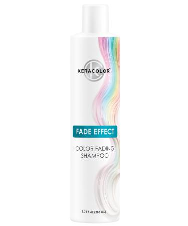 Keracolor Fade Effect Color Fading Shampoo - Works with Semi-Permanent Direct Dyes to Bring Down Color Intensity  9.75 Fl Oz (Pack of 1)
