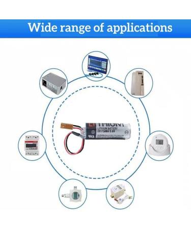 Buy 20 Pack 3.6V ER17500V Battery | PLC CNC Backup Battery 2700mAh International Shipping Available - Buy Online on SooperMarket.com