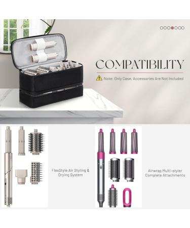 GIISH Carrying Case for Hair Dryer Flexstyle Brush Hair Accessories Tools Storage Bag B About 31x15x16cm - Buy Online on SooperMarket.com
