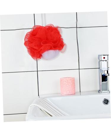 Angoily 4pcs Bath Flower Puff - Travel Loofah & Body Scrub Sponge Set for Festive Showers - Perfect Christmas Travel Accessories - Buy Online on SooperMarket.com